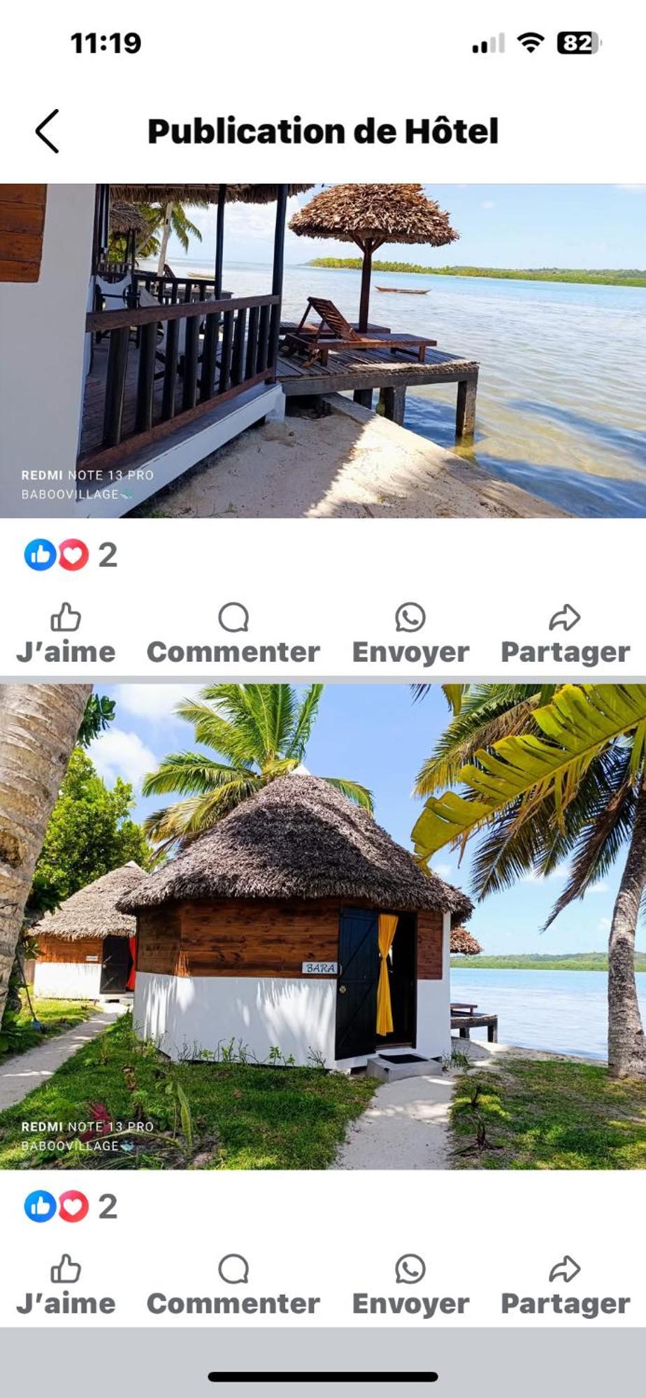 Hotel L Hippocampe Maroantsetra Esterno foto